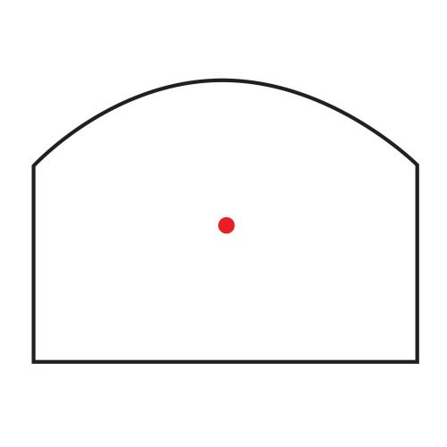 Reticul cu punct rosu dispozitiv ochire rapida