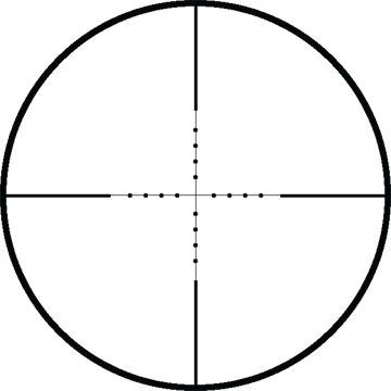 Luneta Hawke Vantage 4x32 Mil-dot, 25,4 mm