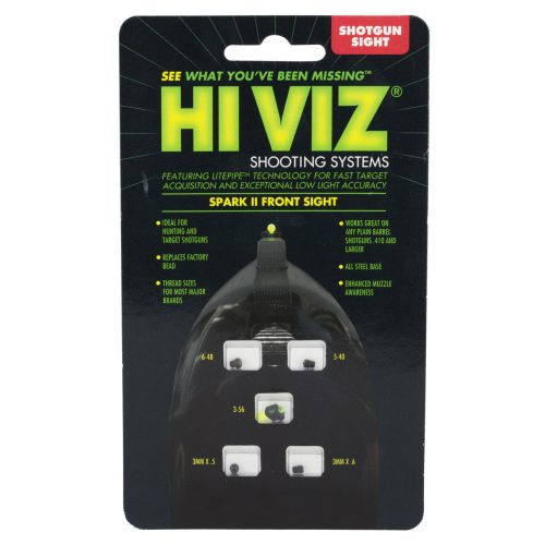 Catare fibra optica HiViz Spark II arma cu alice verde