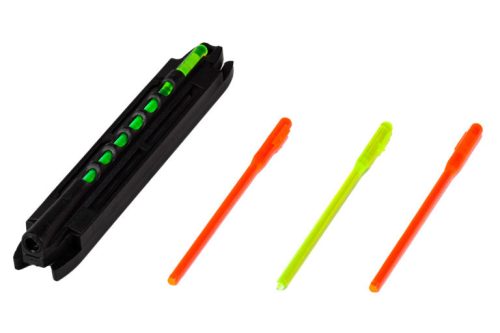 Catare cu fibra optica pentru arme de vanatoare cu sina ventilata HiViz Magni-Hunter I, 5,8-8,3 mm