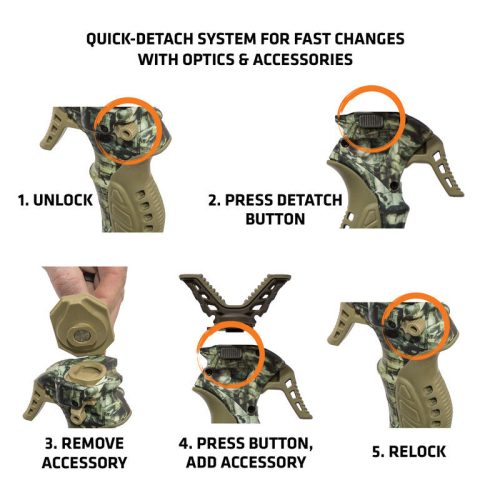 Suport telescopic sprijin arma monopod Primos Trigger Stick Gen III™